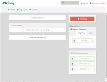 Tablet Screenshot of apkhay.com